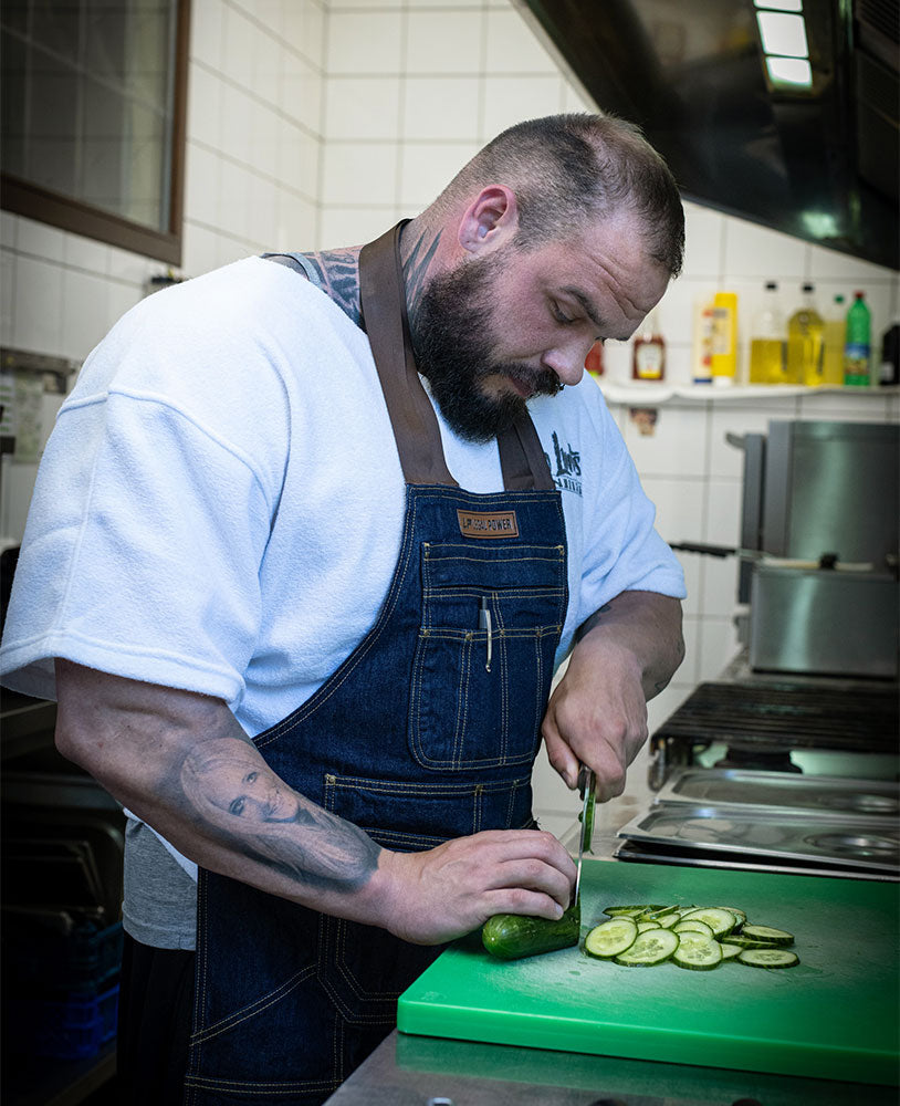 Legal Power Cooking Apron Denim