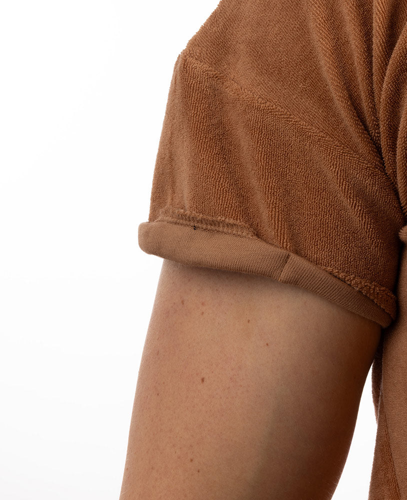 Crop Top LP Girls Stonewashed Towelling