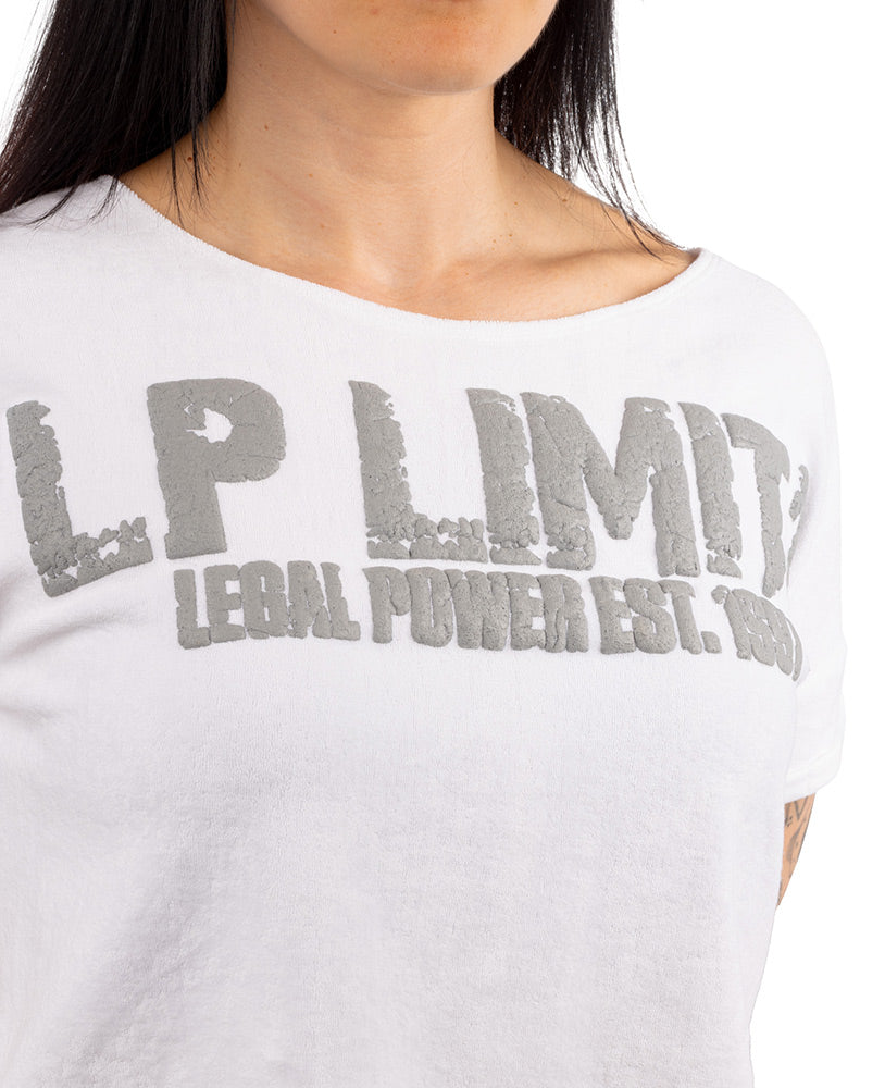 Crop Top LP Girls Stonewashed Towelling