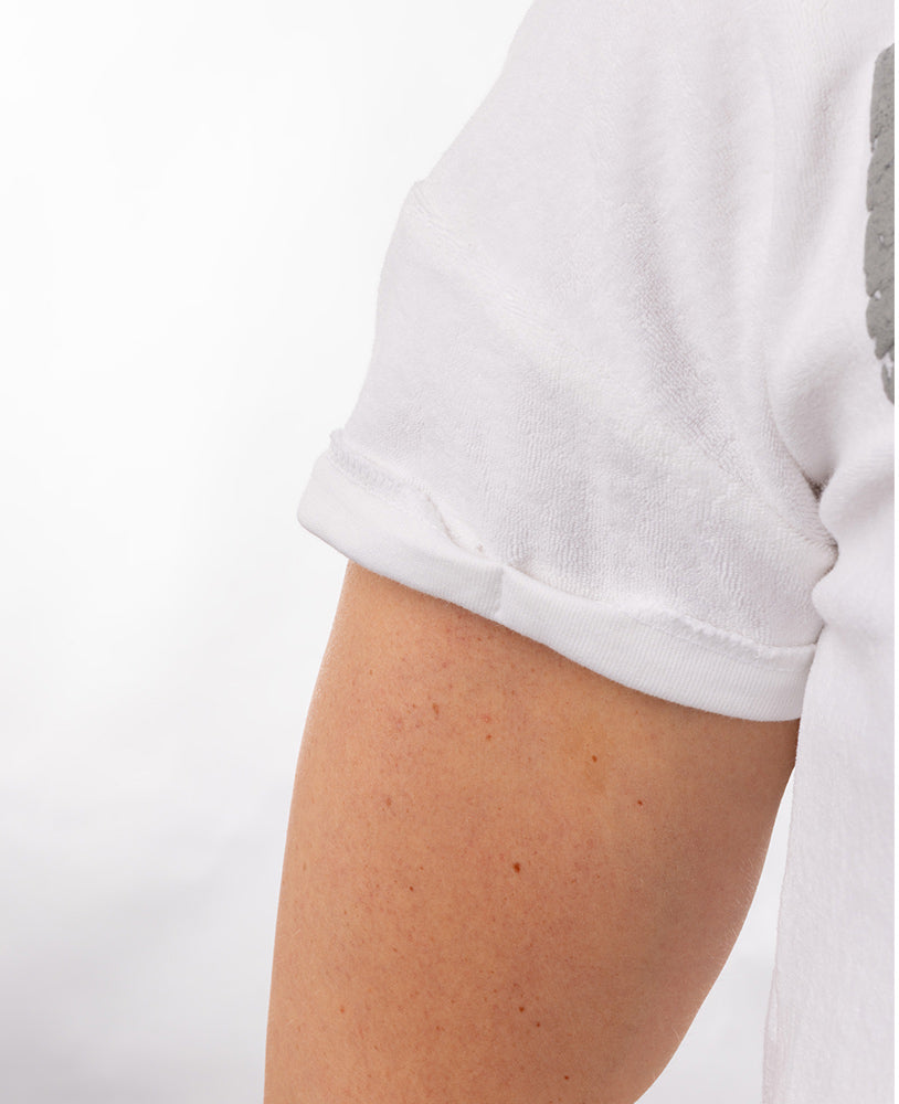 Crop Top LP Girls Stonewashed Towelling