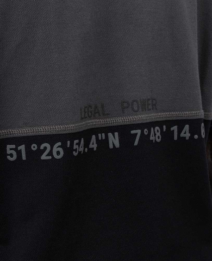Rag Top Power Split Jersey Pique