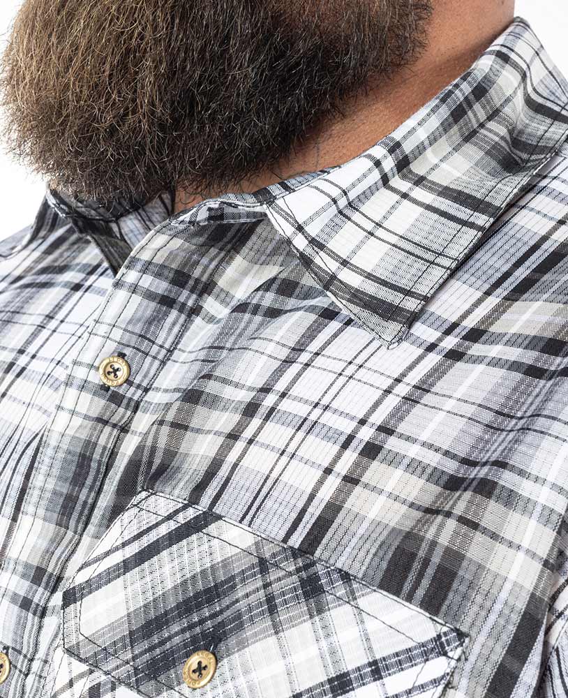 Kurzarm-Hemd LpLimits Athlete Dobby Kariert