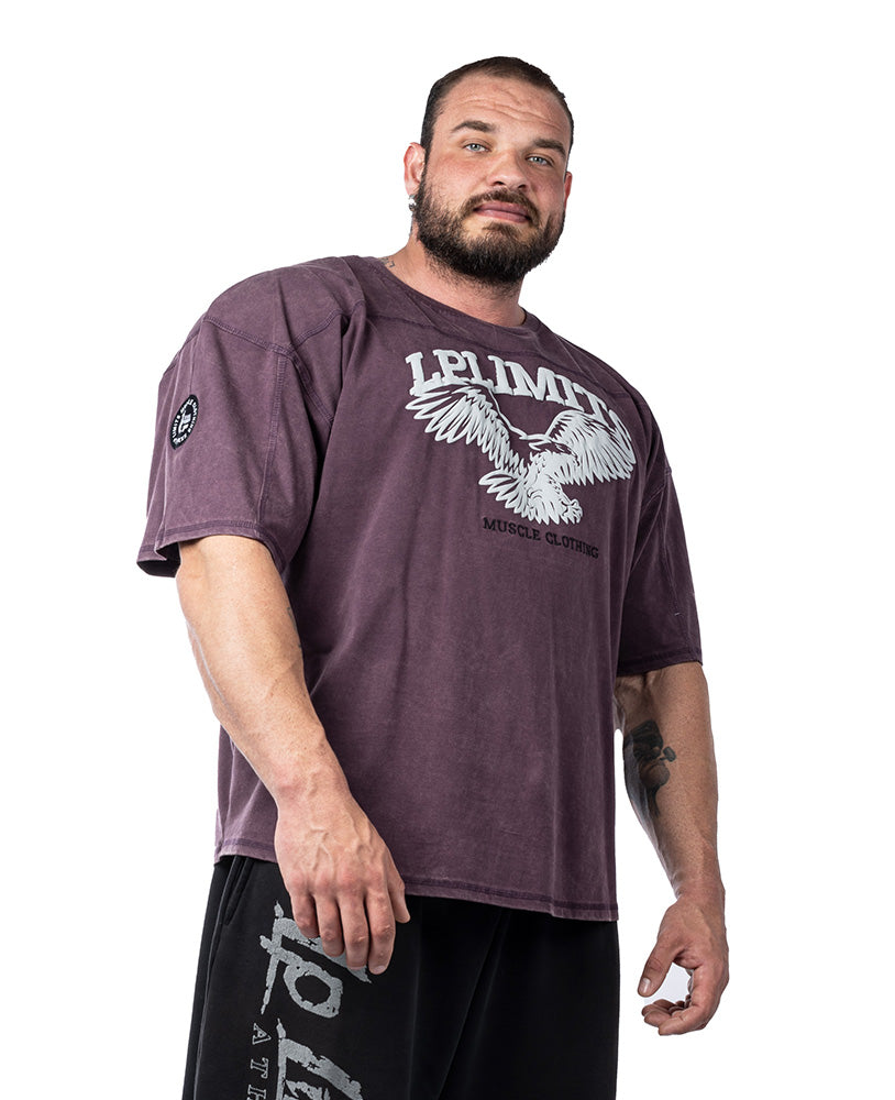 Rag Top Eagle Stonewashed Pique Jersey - Legal Power