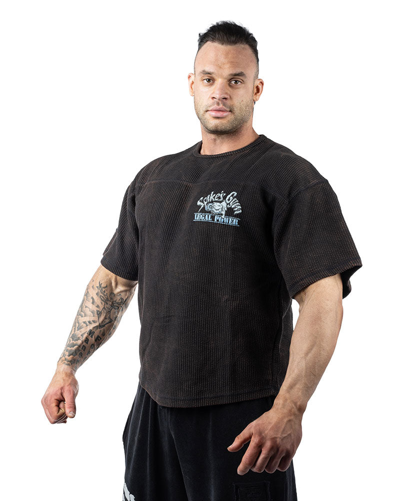 Rag Top Spikes Arcade Stonewashed Boston