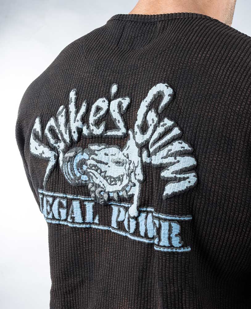 Rag Top Spikes Arcade Stonewashed Boston