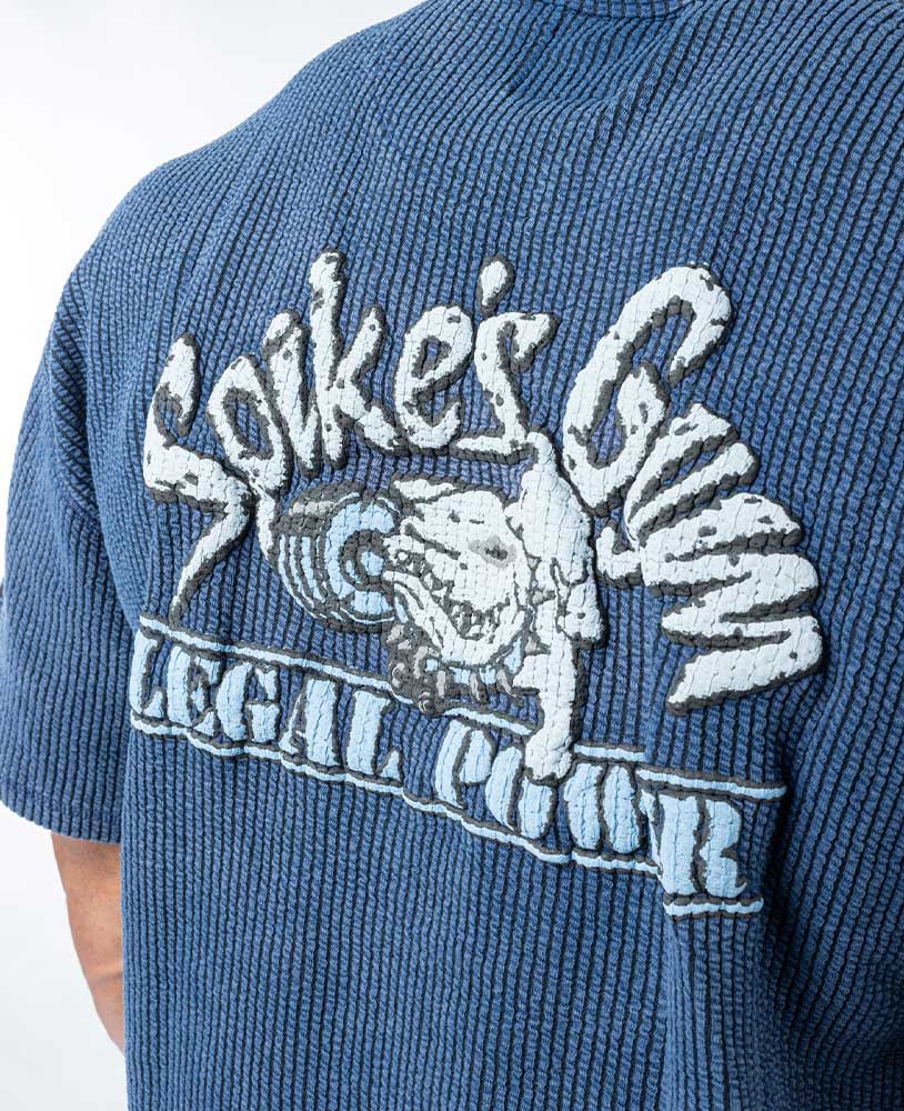 Rag Top Spikes Arcade Stonewashed Boston