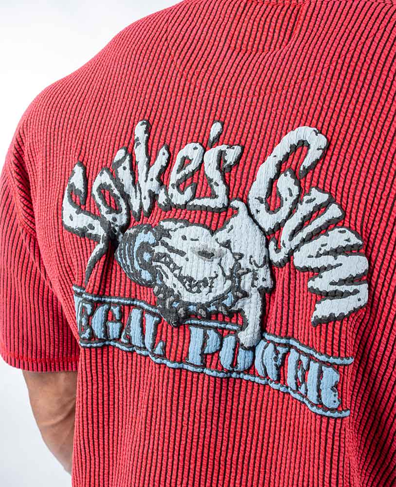 Rag Top Spikes Arcade Stonewashed Boston