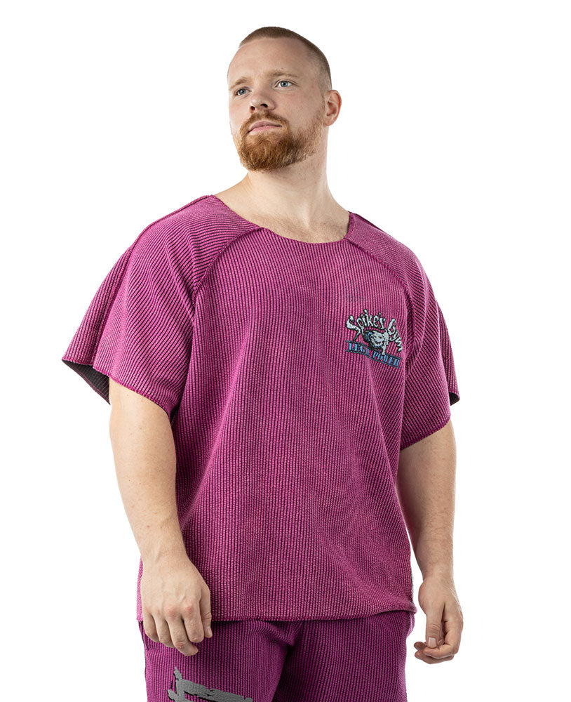 Rag Top Spikes Magenta Stonewashed Boston