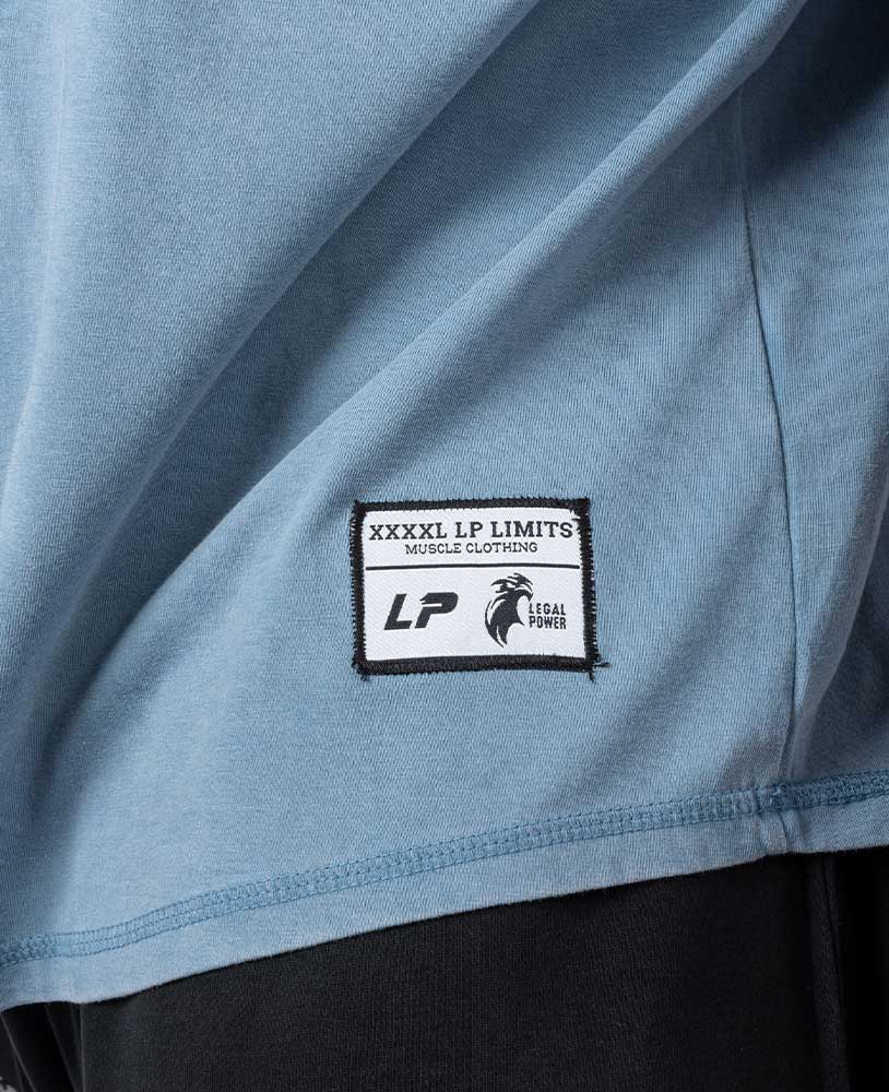 Rag Top Eagle Hoodie Stonewashed Pique Jersey - Legal Power