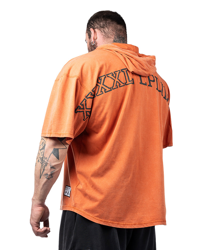 Rag Top Eagle Hoodie Stonewashed Pique Jersey - Legal Power