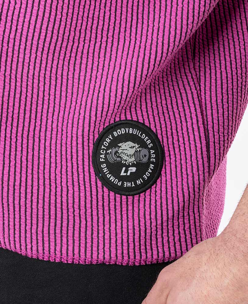 Magenta Raglan Rag Top Oldschool Spikes Boston