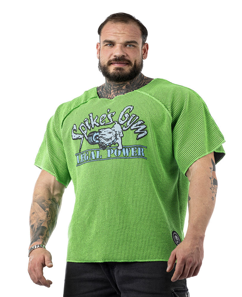 Neon Raglan Rag Top Oldschool Spikes Boston