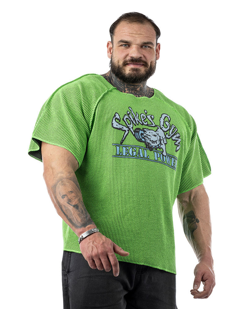 Neon Raglan Rag Top Oldschool Spikes Boston