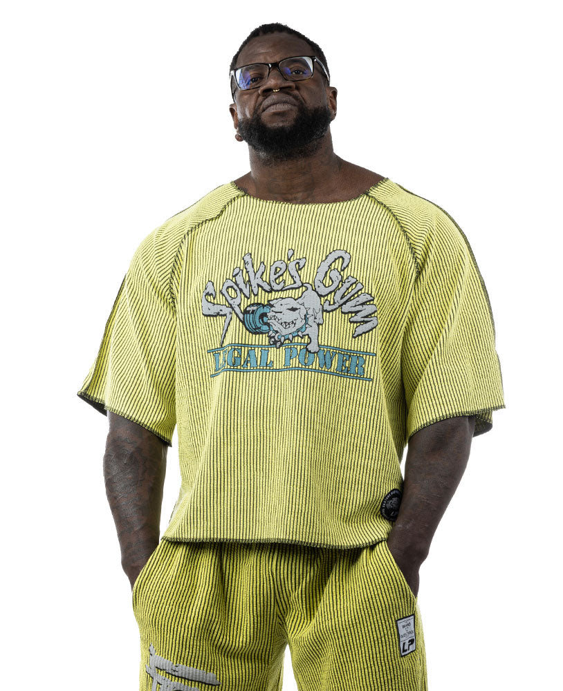 Neon Raglan Rag Top Oldschool Spikes Boston