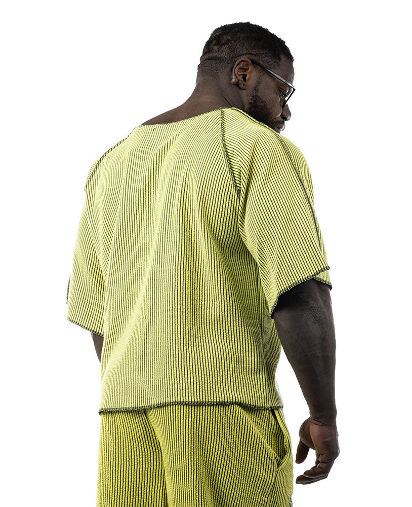 Neon Raglan Rag Top Oldschool Spikes Boston