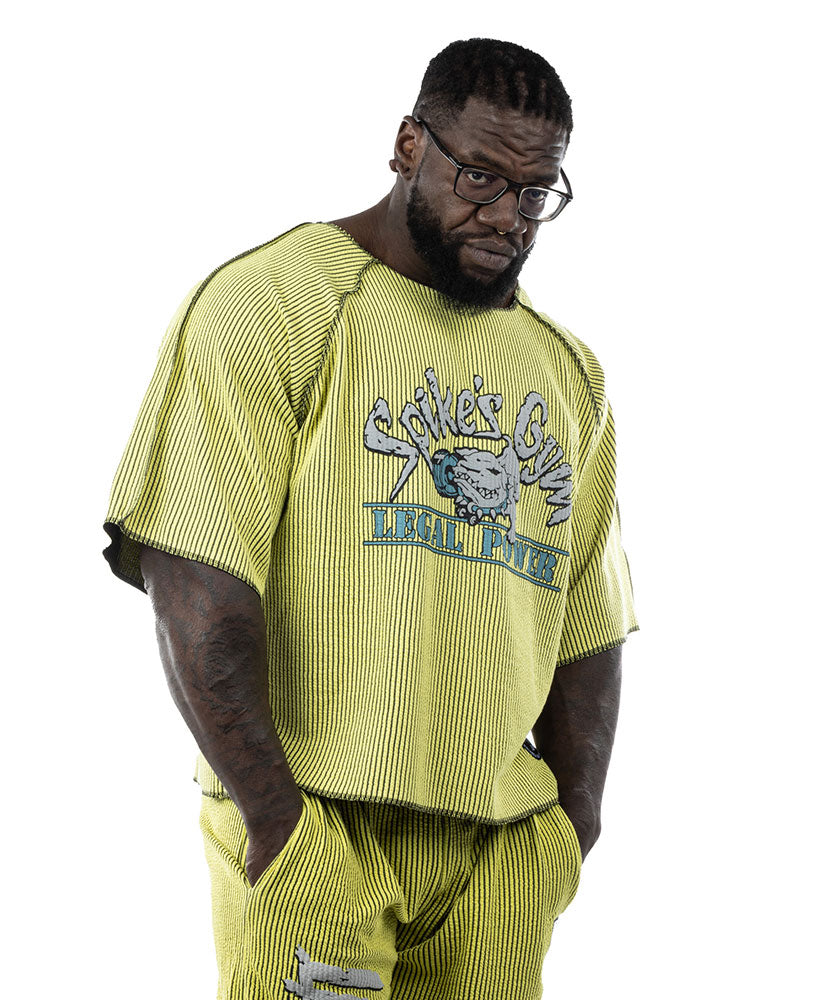 Neon Raglan Rag Top Oldschool Spikes Boston
