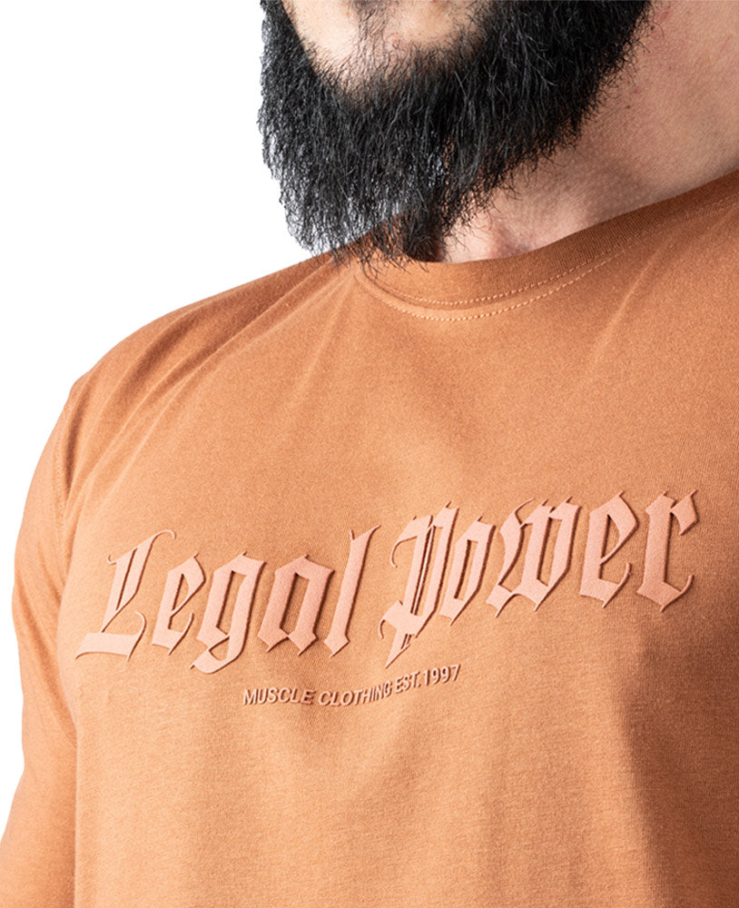 T-Shirt Legal Power Gotisch Single-Jersey - Legal Power