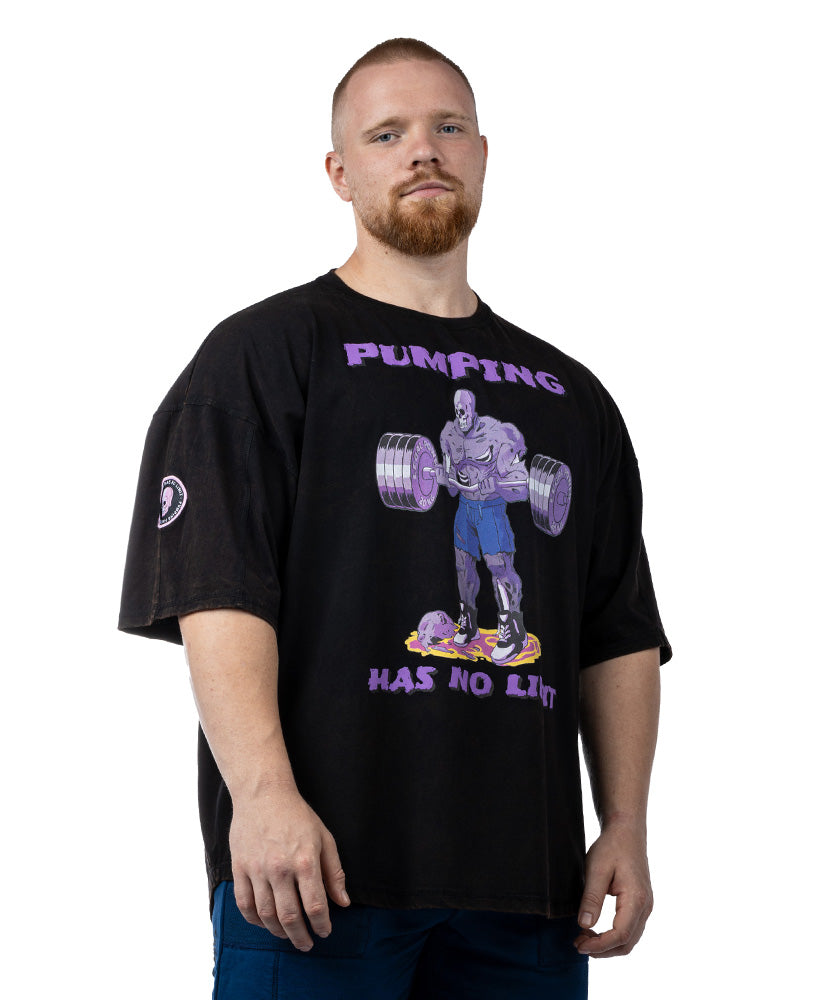Rag Top Zombie Body Man Stonewashed Pique Jersey - Legal Power