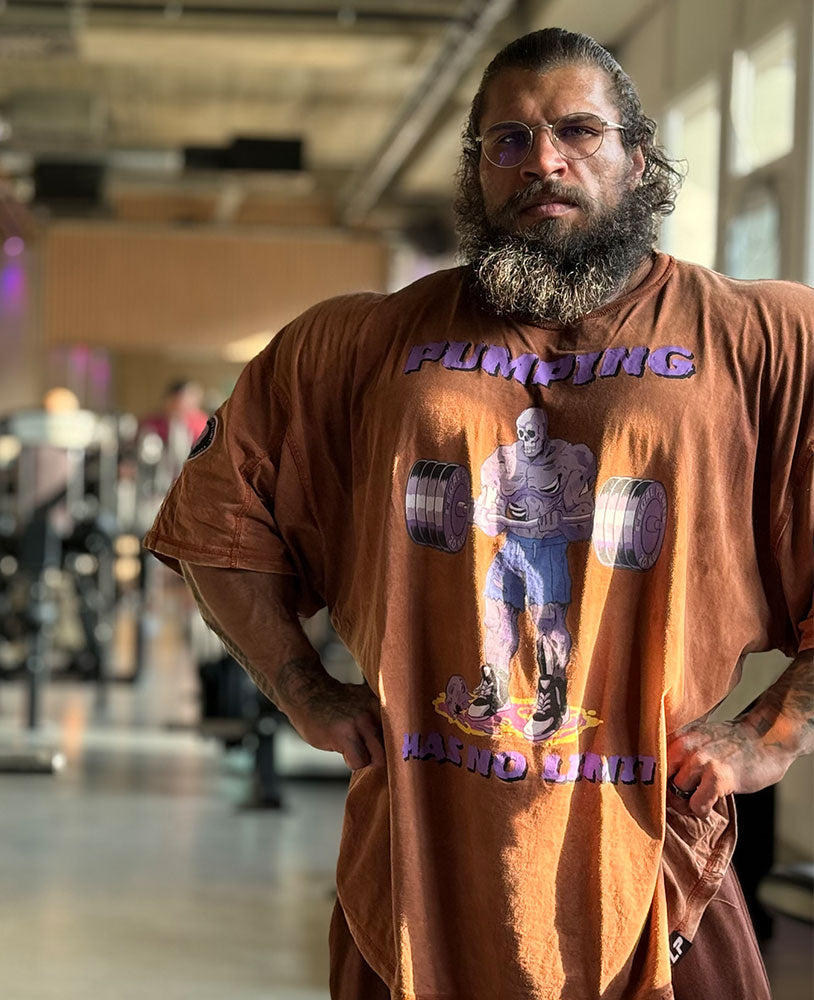 Rag Top Zombie Body Man Stonewashed Pique Jersey