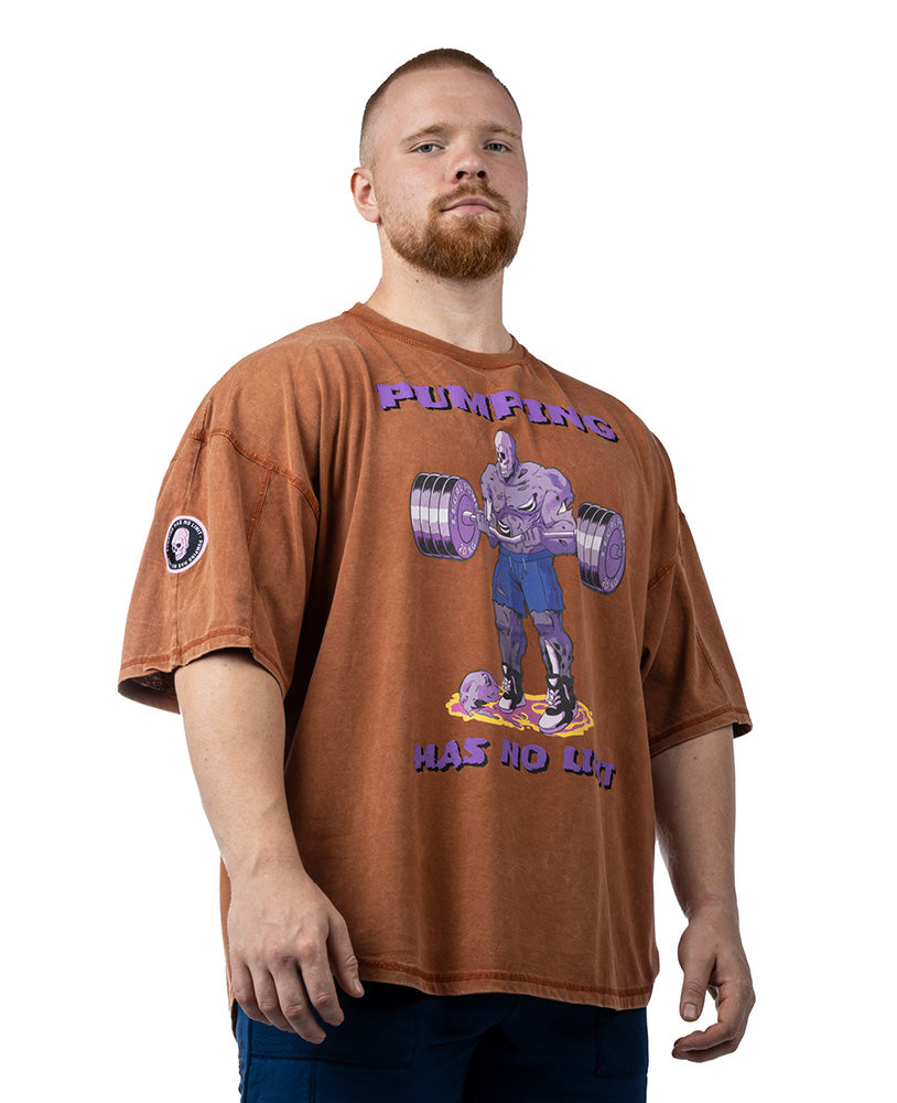 Rag Top Zombie Body Man Stonewashed Pique Jersey - Legal Power