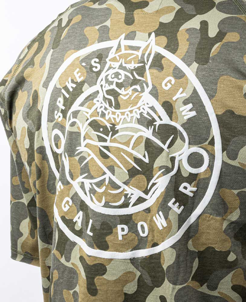 Rag Top Spikes Gym Summer Edition Camo Heavy Jersey - Legal Power