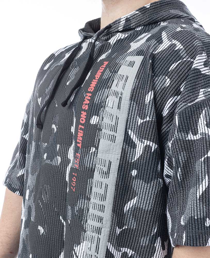 Rag Top XXL97 Camo Hoodie Boston - Legal Power