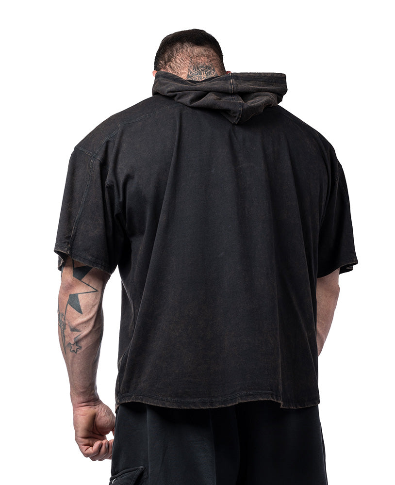 Rag Top XXL 97 Hoodie Stonewashed Pique Jersey - Legal Power