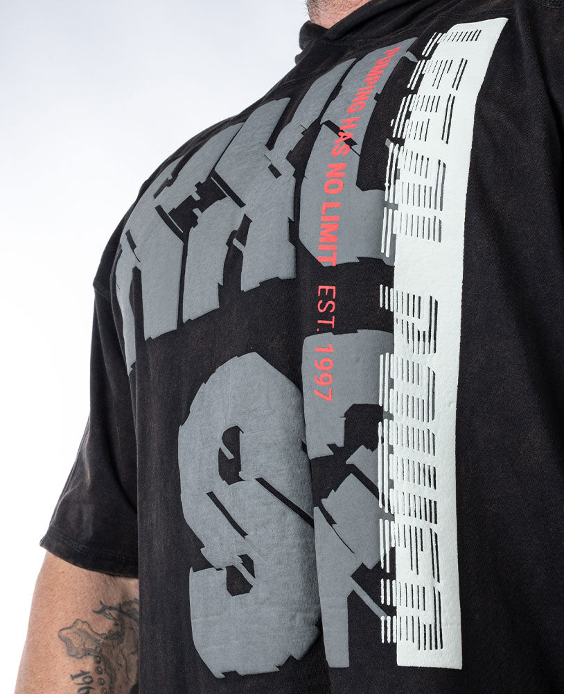 Rag Top XXL 97 Hoodie Stonewashed Pique Jersey - Legal Power