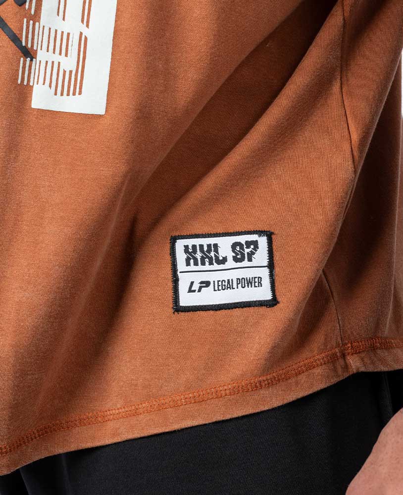 Rag Top XXL 97 Hoodie Stonewashed Pique Jersey - Legal Power