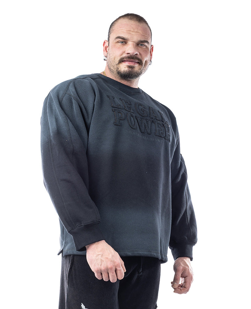 Sweater Legal Power Sprayed Stonewashed brushed inside Ottomix