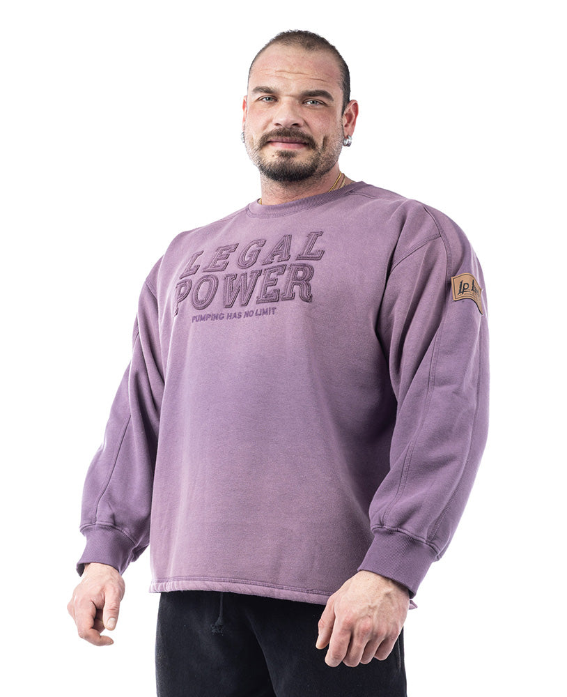 Sweater Legal Power Sprayed Stonewashed brushed inside Ottomix