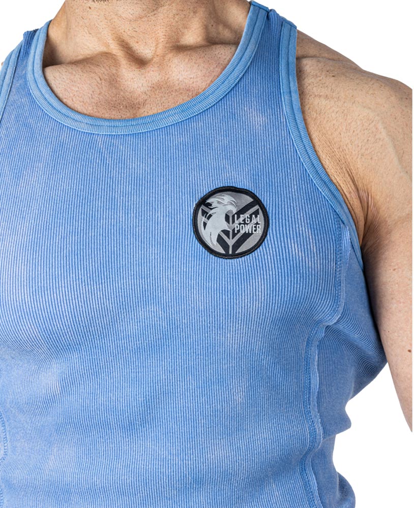 Tanktop Eagle LP Stonewashed Ribbed - Legal Power