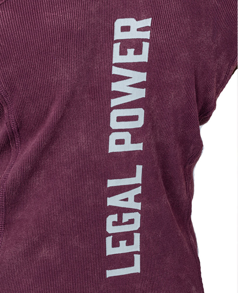 Tanktop Eagle LP Stonewashed Ribbed - Legal Power