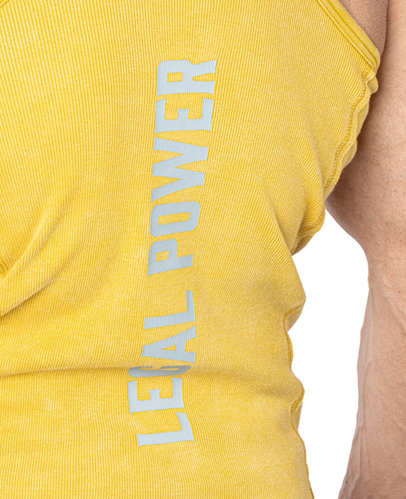 Tanktop Eagle LP Stonewashed Ribbed - Legal Power