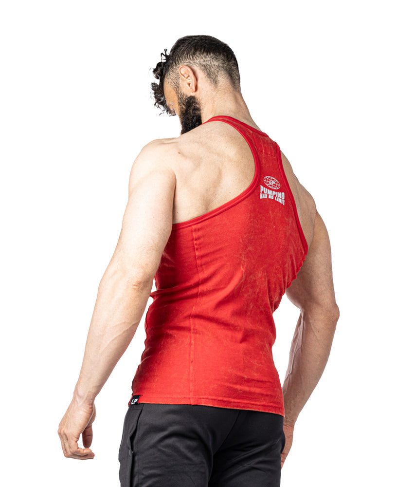 Tanktop Pumping has no Limit Stonewashed Ribbed - Legal Power