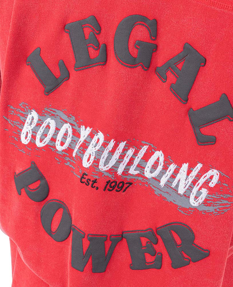 Rag Top Bodybuilding Stonewashed Jersey Pique
