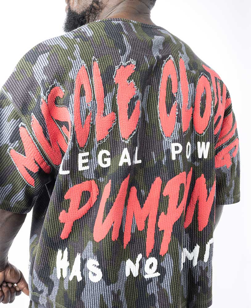 Rag Top Muscle Clothing Limited Edition Camo Boston