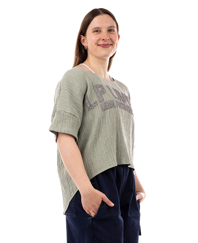 Rag Top LpLimits Crinkle Muslin