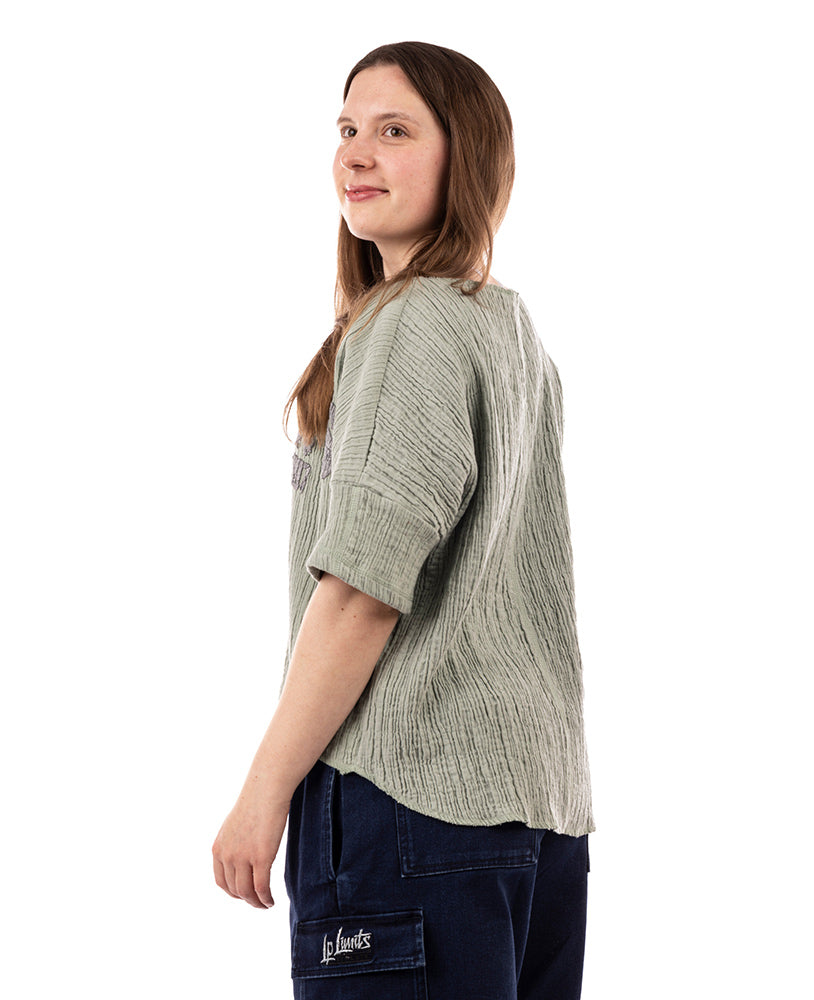 Rag Top LpLimits Crinkle Muslin