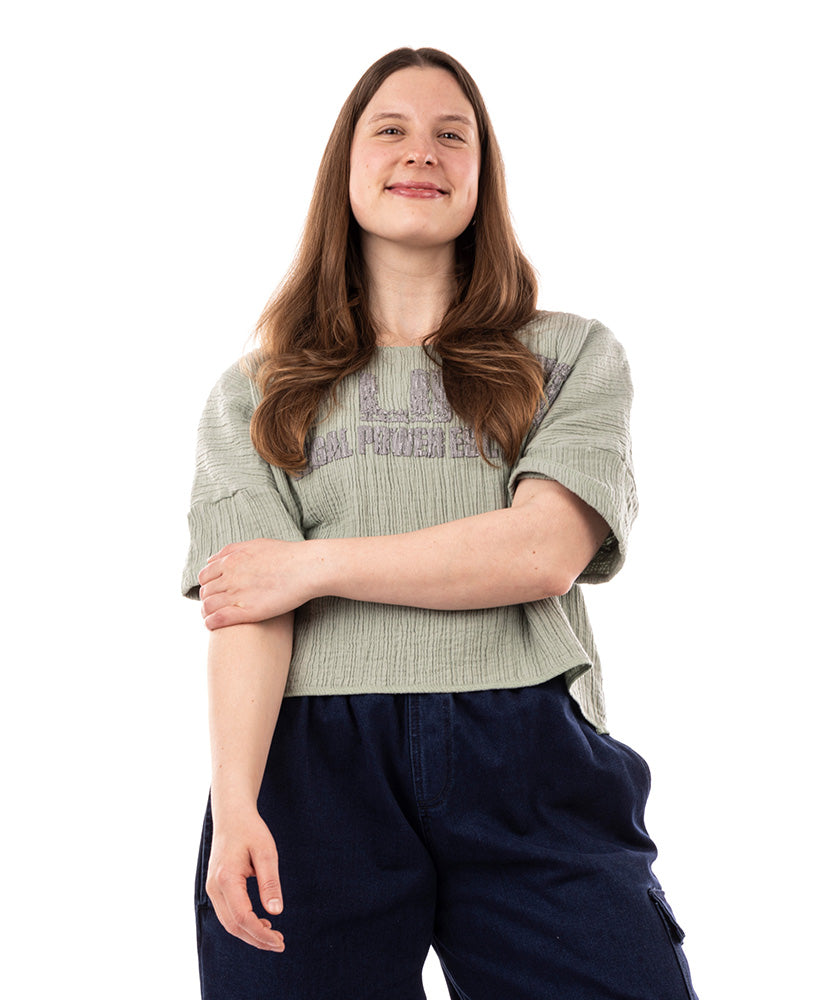 Rag Top LpLimits Crinkle Muslin