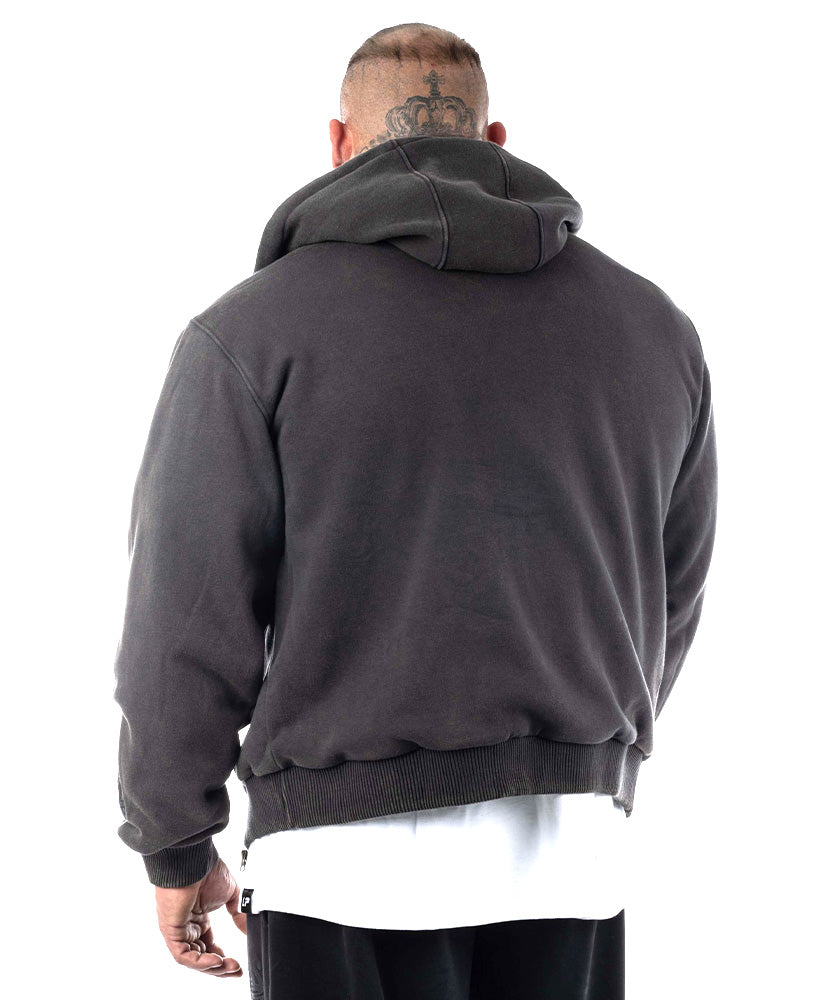 Heavy Zip Hoodie Devils 2.0 Stonewashed Ottomix Fleece