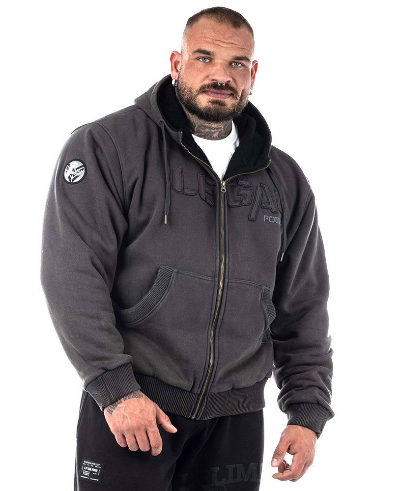 Heavy Zip Hoodie Devils 2.0 Stonewashed Ottomix Fleece