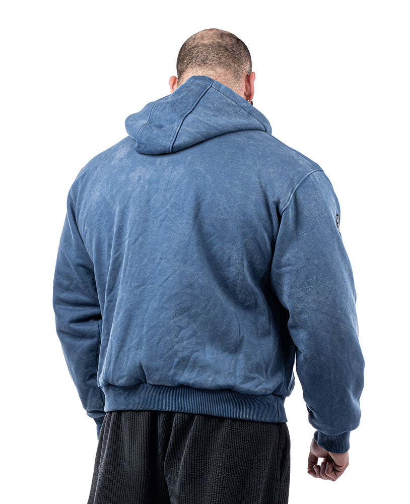 Heavy Zip Hoodie Devils 2.0 Stonewashed Ottomix Fleece - Legal Power