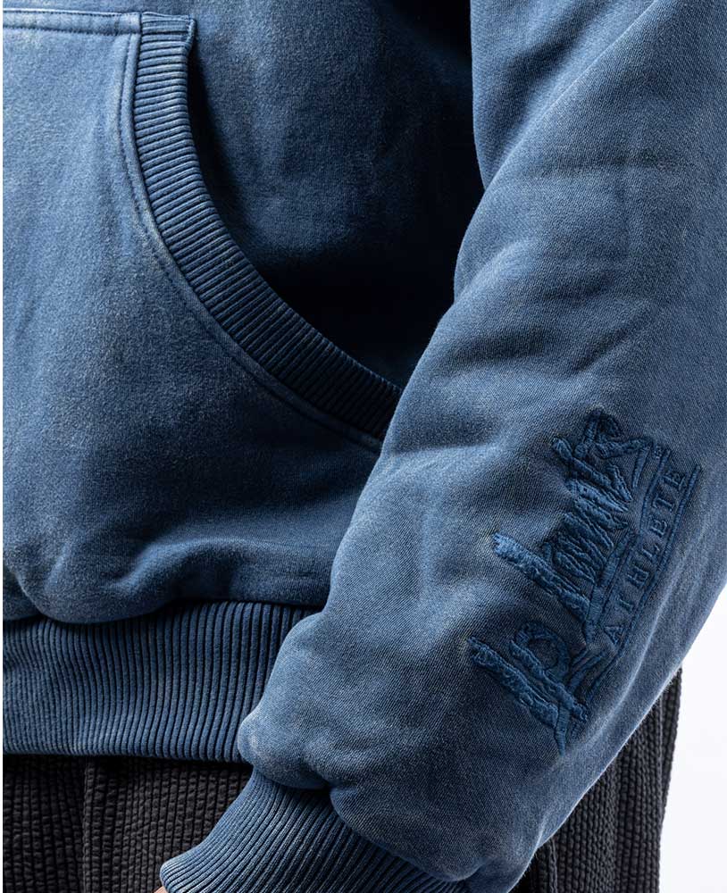 Heavy Zip Hoodie Devils 2.0 Stonewashed Ottomix Fleece - Legal Power