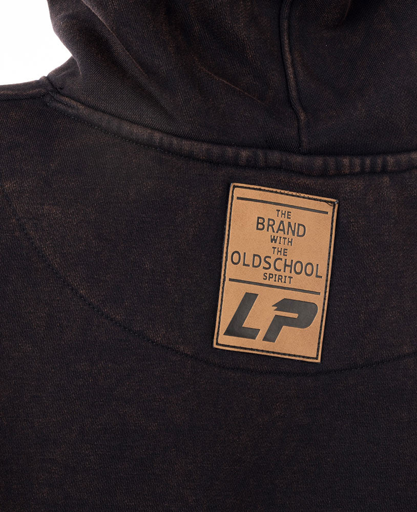 Crop Top Hoodie Tape Stonewashed Ottomix