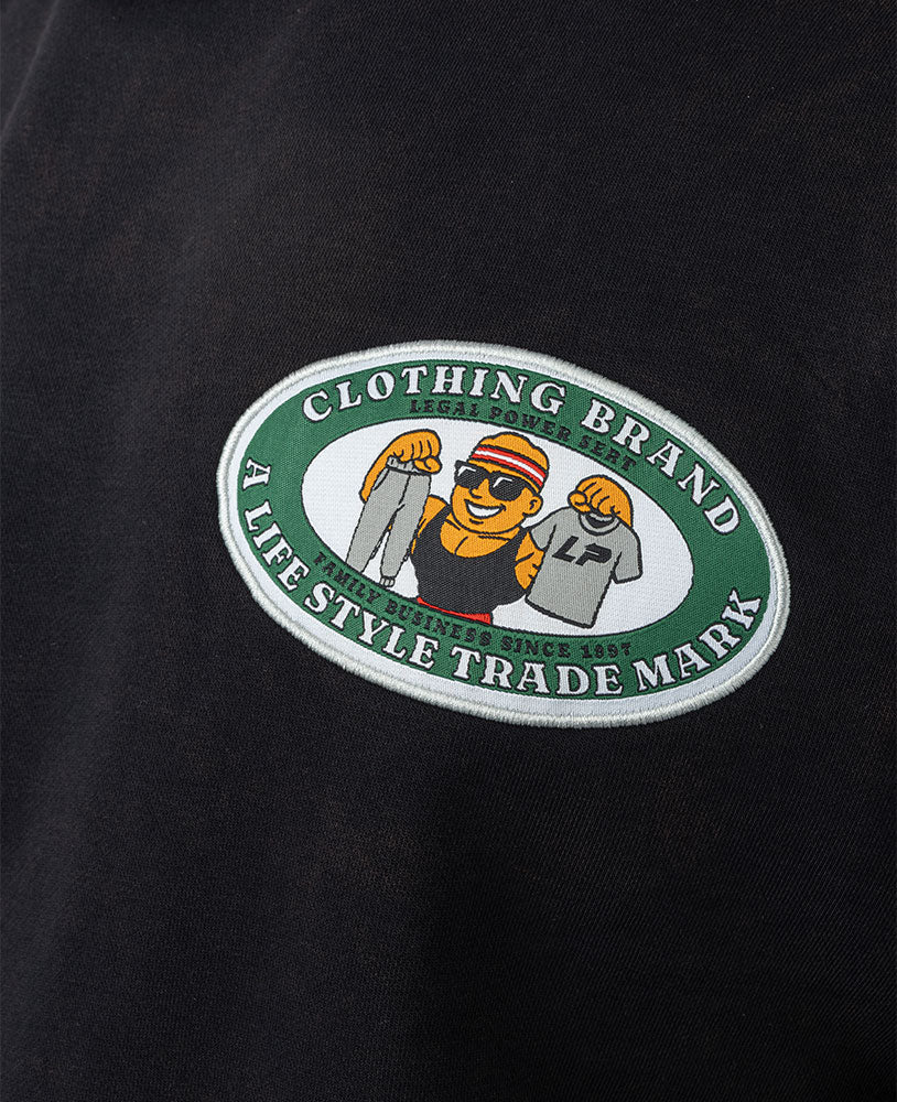 Hoodie Family Sert Stonewashed brushed inside Ottomix