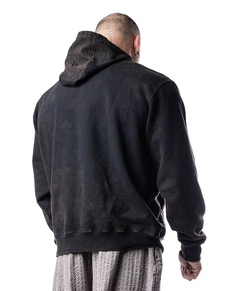 Hoodie Legal Power Stonewashed brushed inside Ottomix
