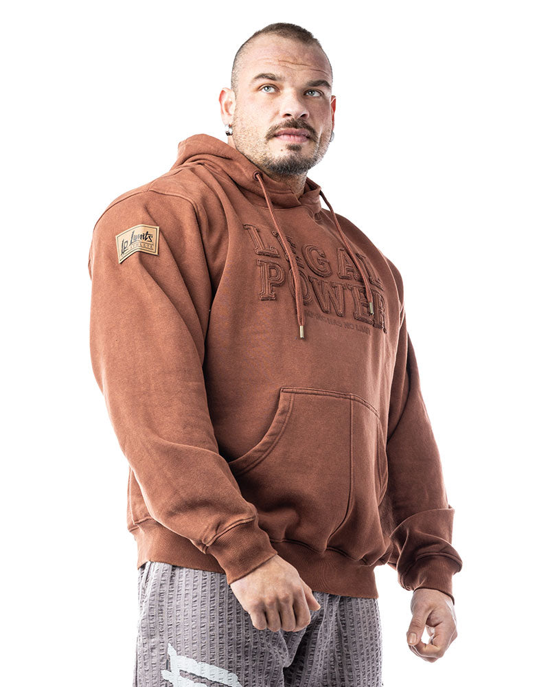 Hoodie Legal Power Stonewashed brushed inside Ottomix