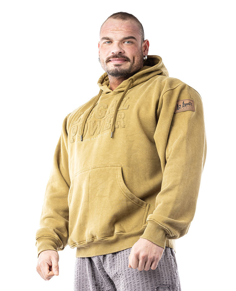 Hoodie Legal Power Stonewashed brushed inside Ottomix