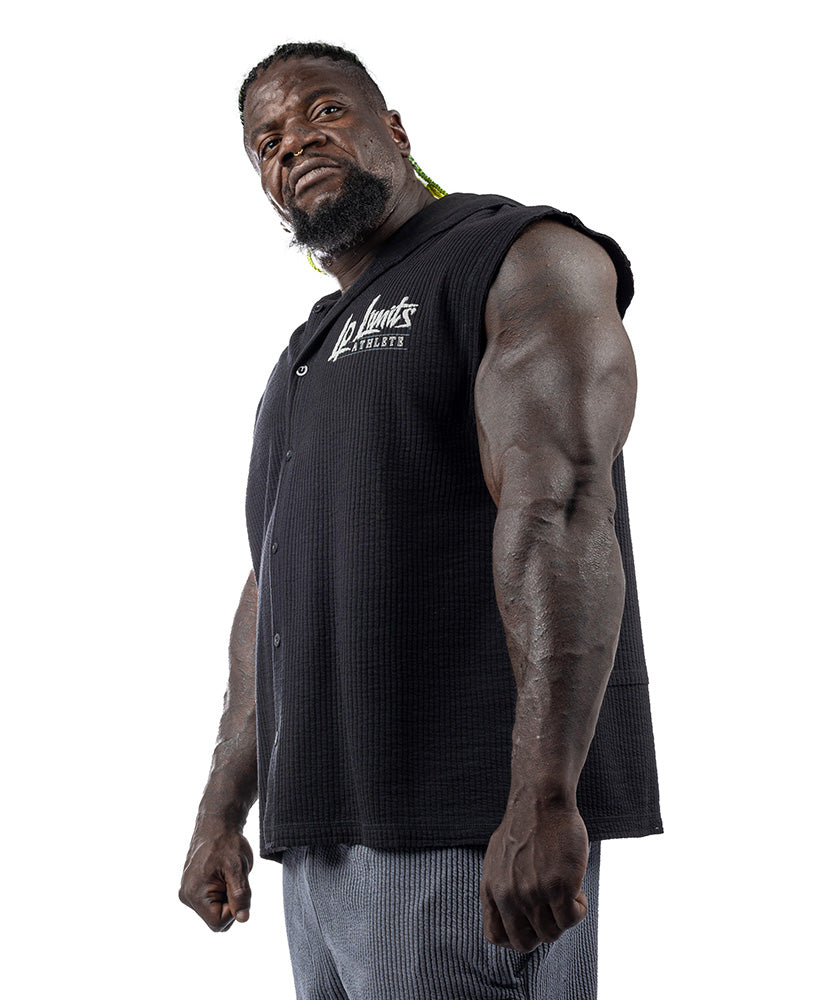 Sleeveless Oldschool Lplimits Hoodie Boston - Legal Power